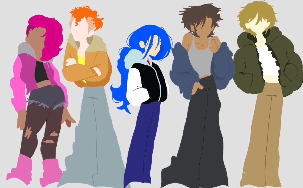 oigan estos son mis favs que hice 😭 
#FNAFHS rediseñito de los nightmares