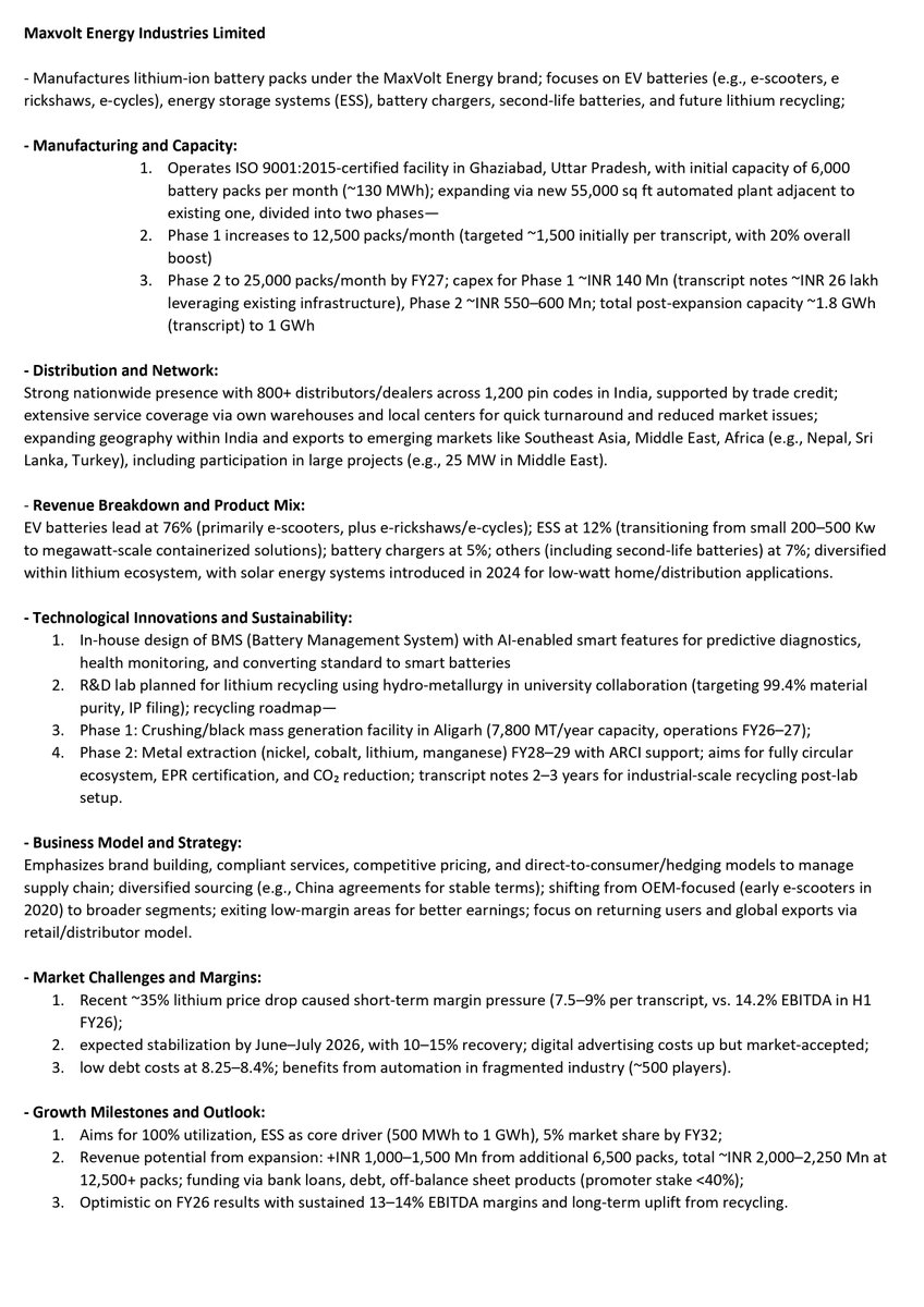sachprat07's tweet image. Arihant Bharat Connect Conference March '26:

👉Day 1: 

💠Aelea Commodities
💠Utssav CZ Gold Jewels
💠Forcas Studios
💠Maxvolt Energy Industries
💠AVP Infracon

#aelea #acld #utssav #forcas #avpinfra #avpinfracon #maxvolt #maxvoltenergy #utssavcz #bharatconnectconference