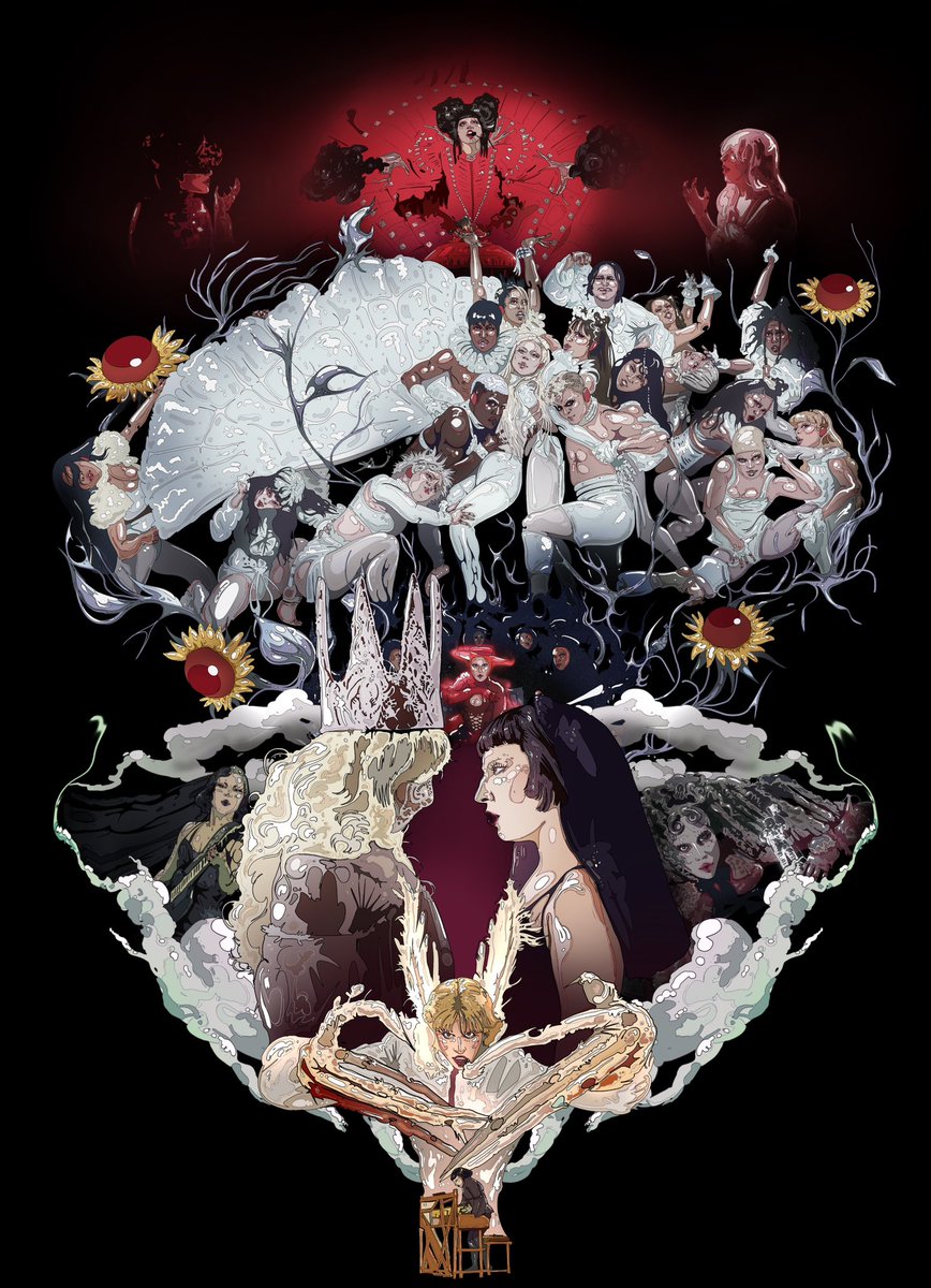 DanielSkripnik's tweet photo. A Year Of MAYHEM

My special poster art for @ladygaga 🩶

 #ladygaga #mayhem https://t.co/f0kfXbANzt