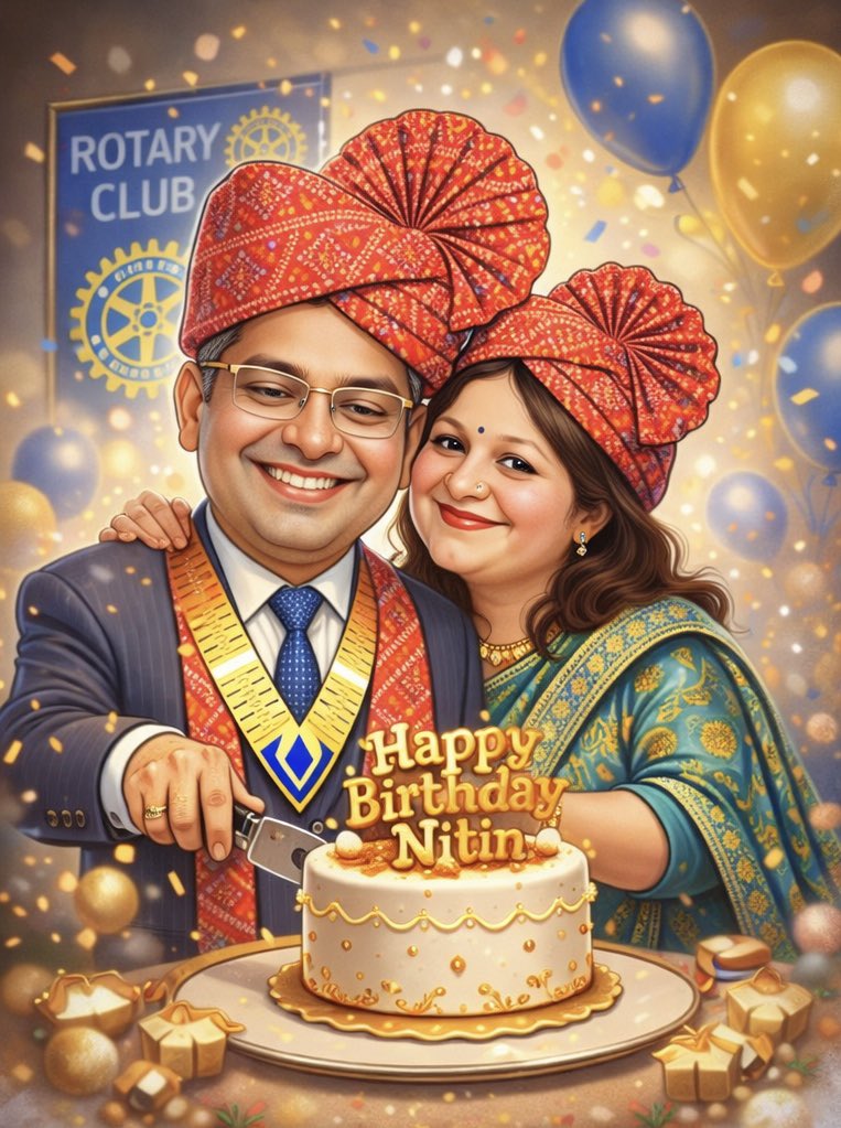 RtnNitin's tweet photo. A stellar party today, as the Orion adventure rockets on — side by side.✨🌟
#birthday #birthdaycelebration
#RotaryLife #Orion #DGNitin #BeingRotarian @Rotary https://t.co/vBFYG00Wrm