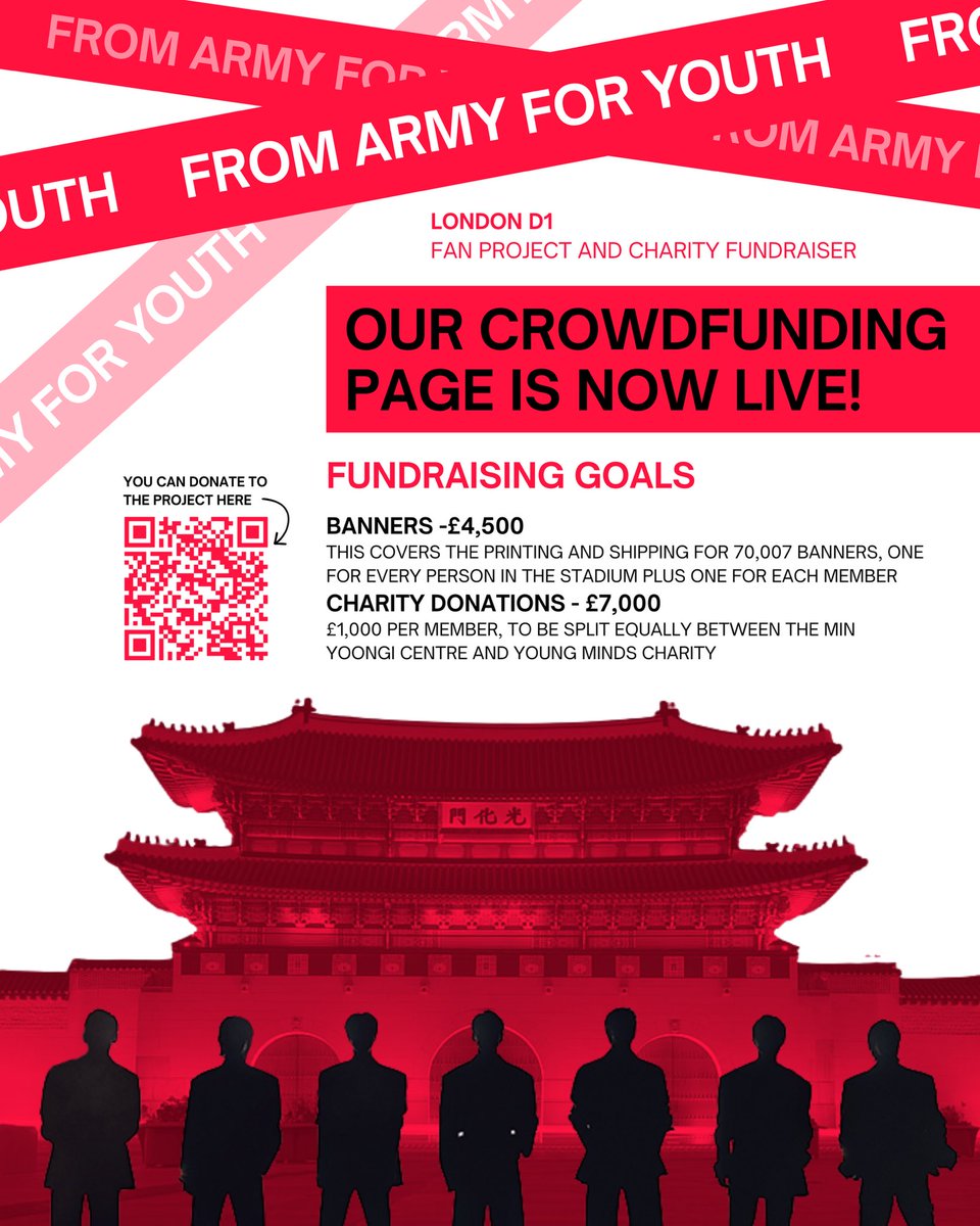 SugaDumpling613's tweet photo. BTS Arirang London day 1 project 🔴🔴🔴

Our crowdfunding page is now LIVE! 

Any donations would be greatly appreciated! 💜 

Details of the project can be found on my profile 💜

🔗 https://t.co/0lRBvZKWUV https://t.co/oJnUoQz6pe