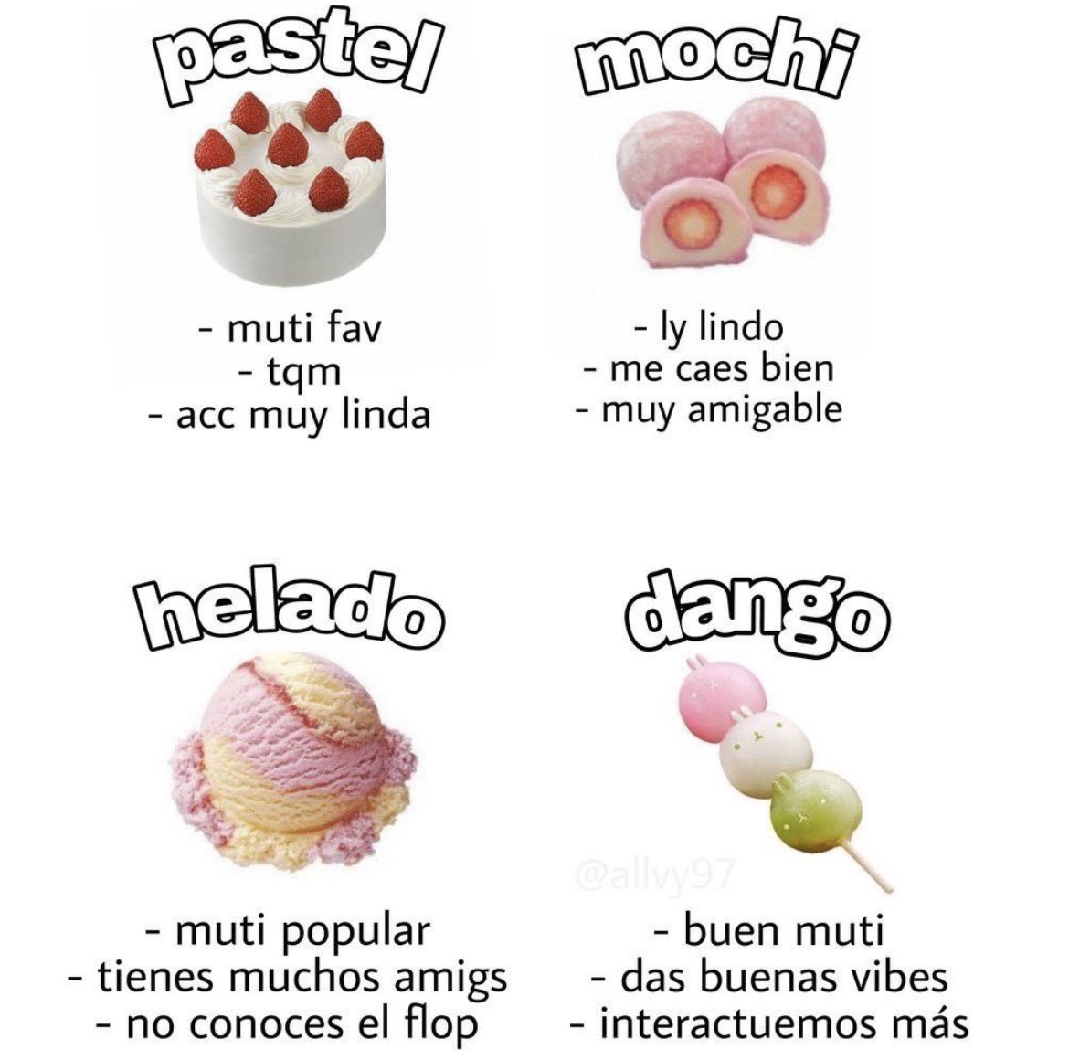 ok mutis “🧁” y les digo cual son uwu