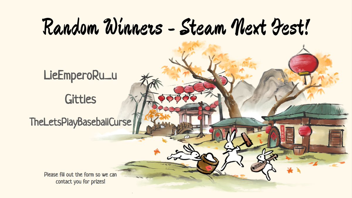 🐇 Bunny Beats @ Steam Next Fest! tweet media