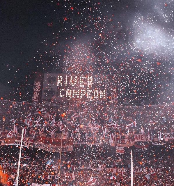 Cuánto daría por gritar RIVER CAMPEÓN…