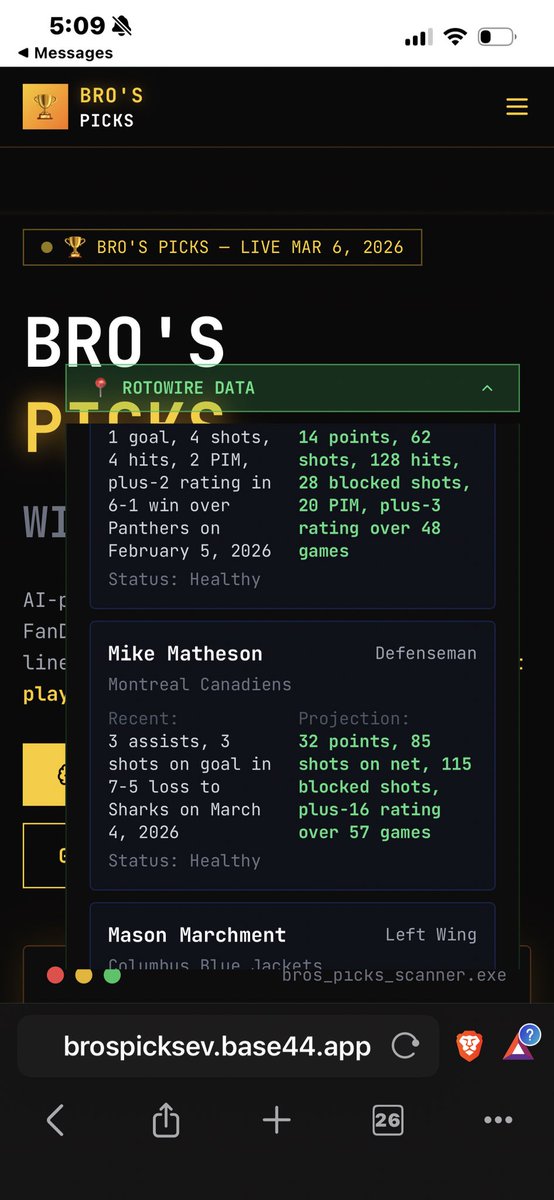 splashbrozPicks's tweet photo. Bro Picks website is now up and running 
#SportsBettingX #PrizePicks #nbaplayerprops
#PlayerPropBets #PlayerProps #fanduel #fliff #prizepickslocks #prizepicksPotd #prizepicksnhl https://t.co/yiAQbpywHV