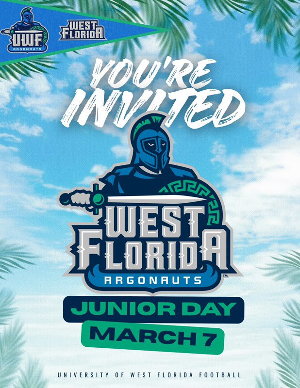 I will be attending West Florida this weekend <a href="/JoshuaLHarrisSR/">Joshua Harris Sr.</a> <a href="/Alabama_Varsity/">AL Prep Varsity</a> <a href="/GBRRecruits/">GBR Recruiting</a> <a href="/HallTechSports1/">Hall-Tech Sports</a> <a href="/247recruiting/">247Sports Recruiting</a>