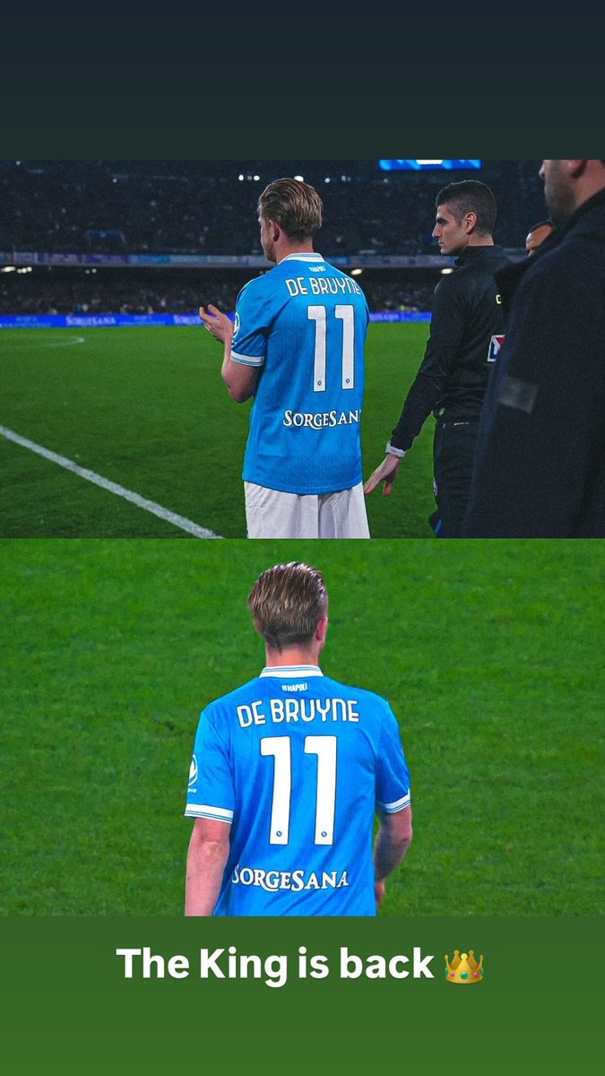 Quanto sei mancato Kevin 
#DeBruyne