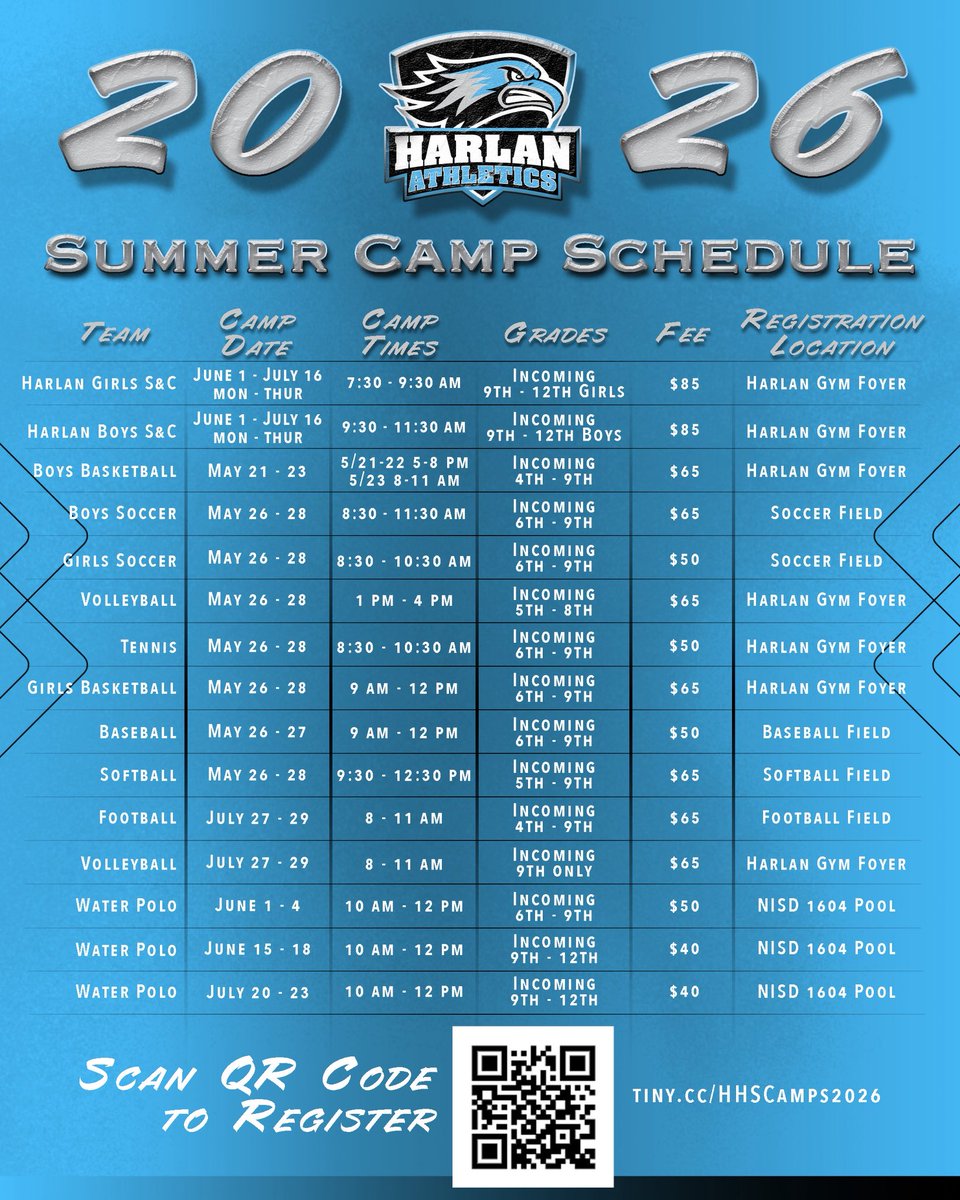 Harlan Hawk Football tweet media