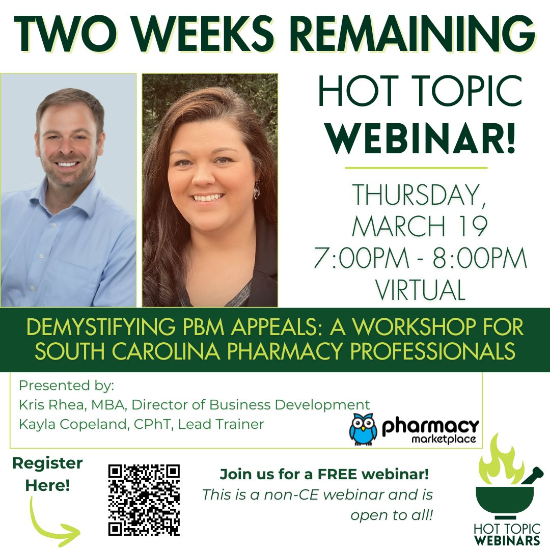 SC Pharmacy Association (SCPhA) tweet media