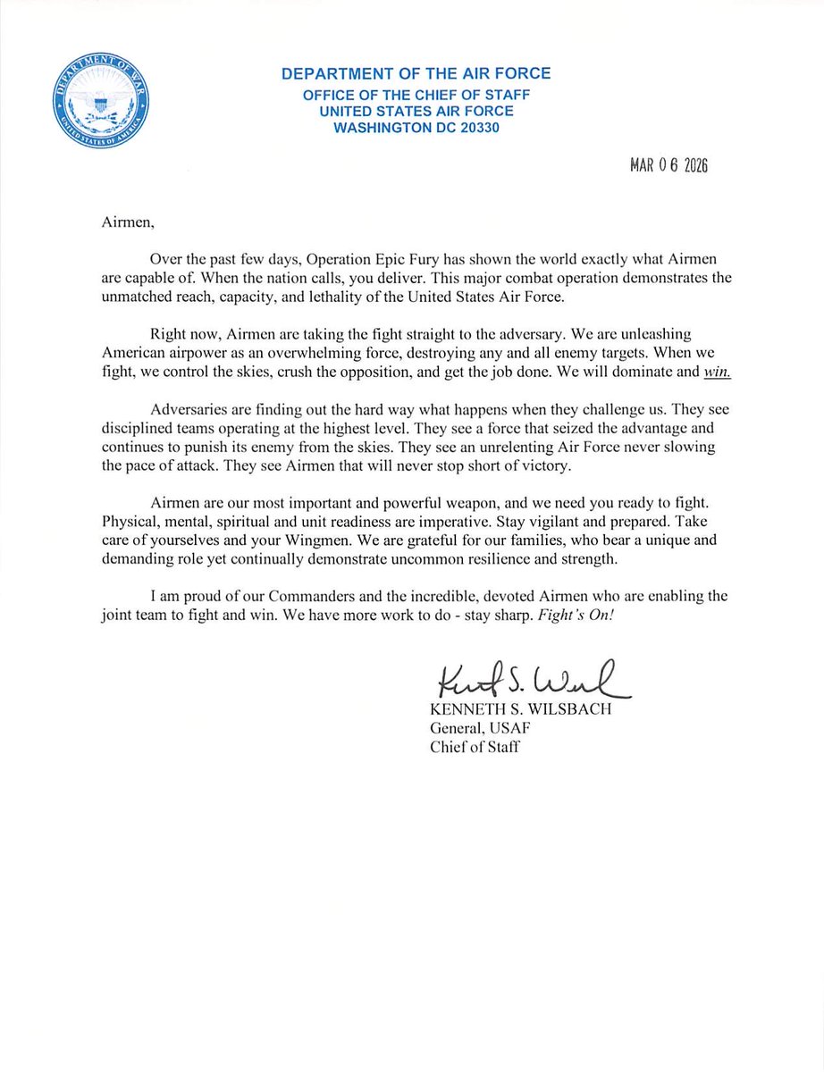 U.S. Air Force tweet media