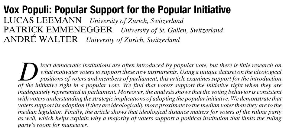 American Political Science Review tweet media