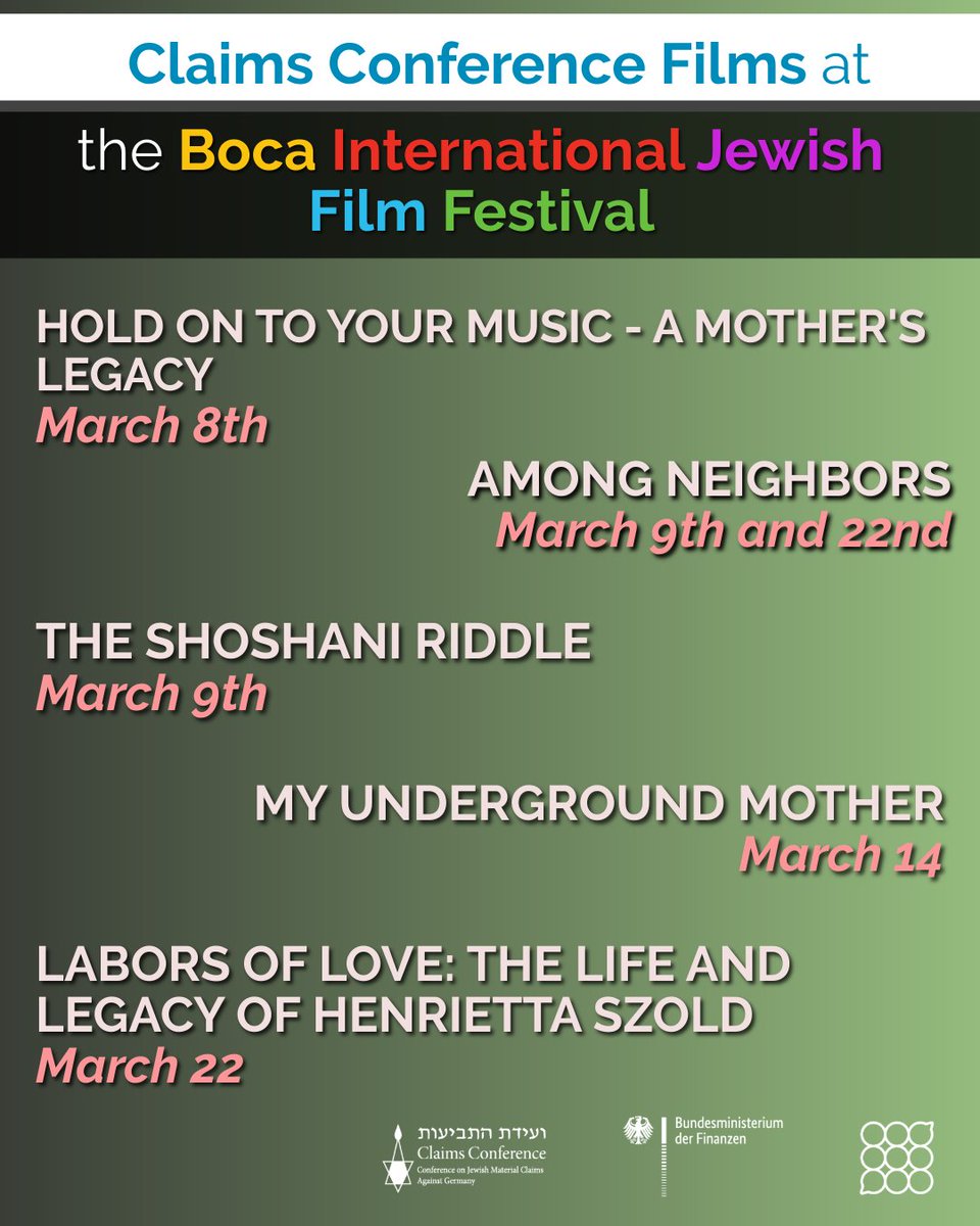 Claims Conference tweet media