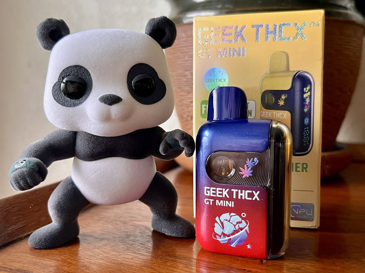 JasonYasonPBPN's tweet photo. I was blessed today with a flocked panda and a couple of 1 g vapes. To the mystery person thank you so much. It really is fuzzy, especially when you take it out of the box 🤦♂️😆💥 I’m just blessed that I have good friends that are always looking out for me 🙏 #ThankYou #MrFuzzy https://t.co/69jrxSblNz