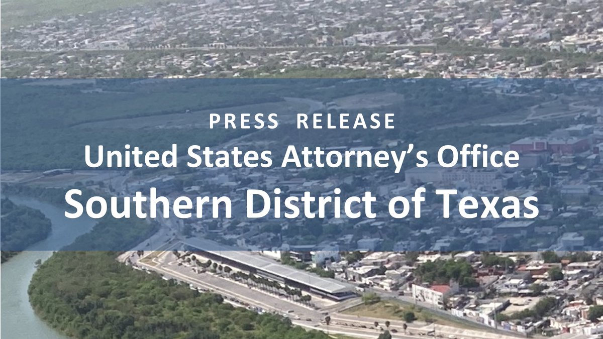 US Attorney SDTX tweet media