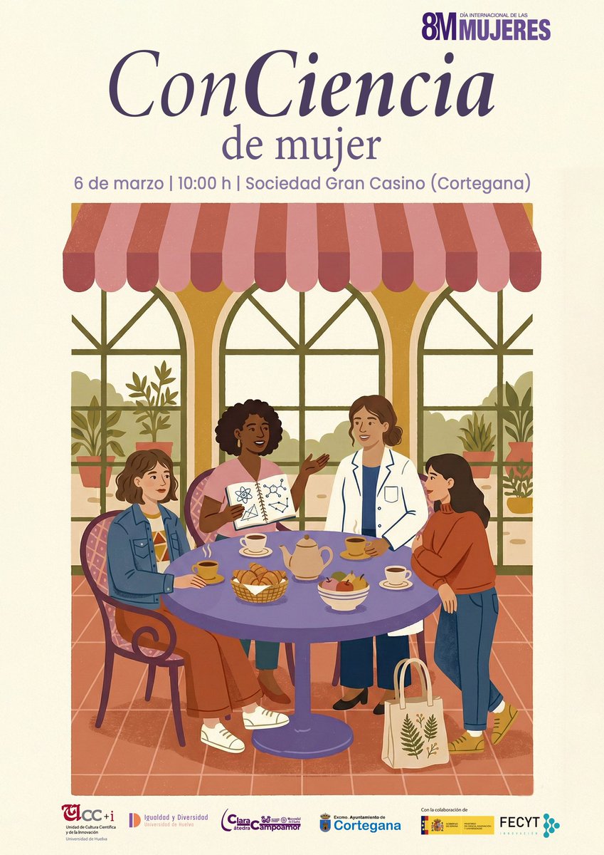 UCC_UHU's tweet photo. La Sociedad Gran Casino de Cortegana ha acogido el encuentro “ConCiencia de Mujer”, culminando así un programa de actividades con motivo de la conmemoración del Día Internacional de la Mujer y la Niña en la Ciencia (11 de febrero) y el Día Internacional de la Mujer (8 de marzo). https://t.co/lTPnfnOqjL