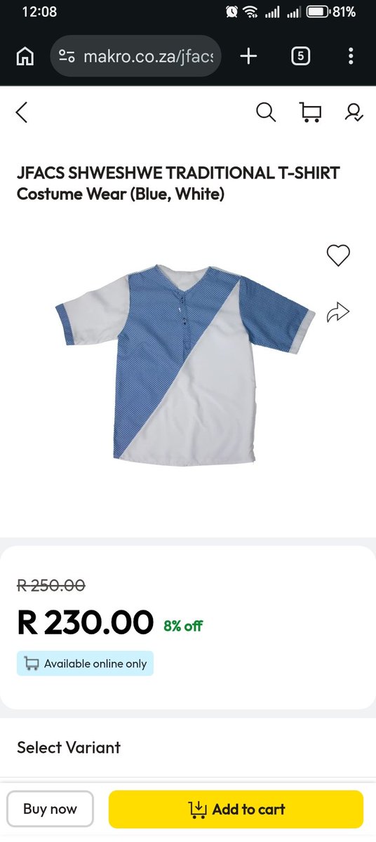 JFACSPtyLtd's tweet photo. Get your favorite JFACS African Traditional T-shirt on the makro link below #fashion #traditionalwear #kidsfashion
https://t.co/IRxCFMEno0 https://t.co/SDwpmoxVMd