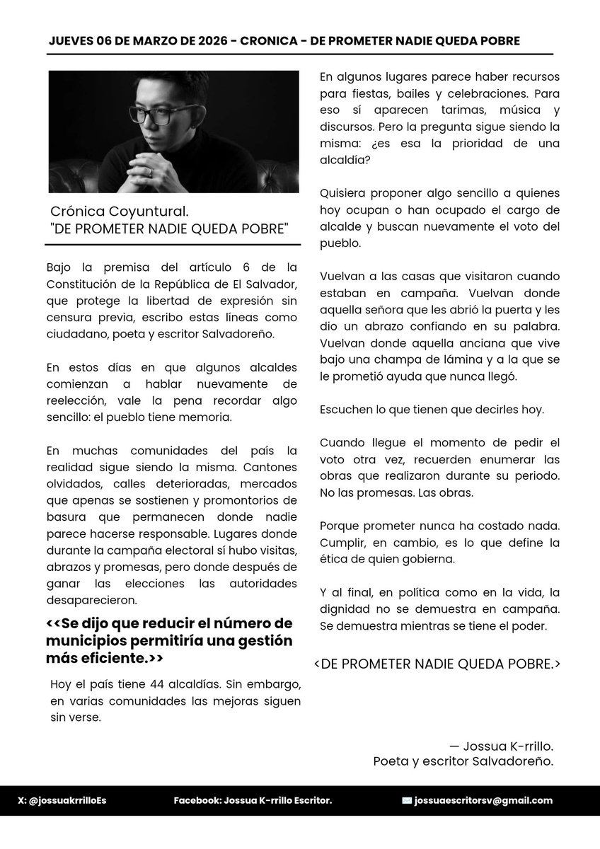 JossuakrrilloEs's tweet image. Precandidatos y candidatos 
#CRONICA #DE #PROMETER #NADIE #QUEDA #POBRE