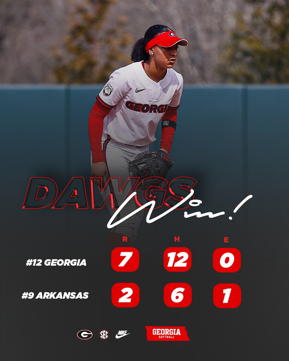Georgia Softball tweet media