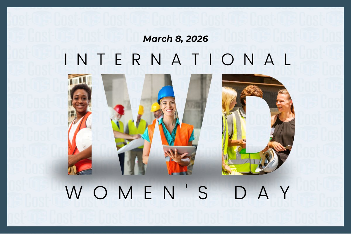 CostOSLLC's tweet photo. Happy #InternationalWomensDay! At Cost-OS, we’re proud to support the professionals contributing their expertise and leadership across the #construction and technology realms. Their work continues to strengthen teams and help shape the future of the industry!
#WomenInConstruction https://t.co/pMmfkUq1j6