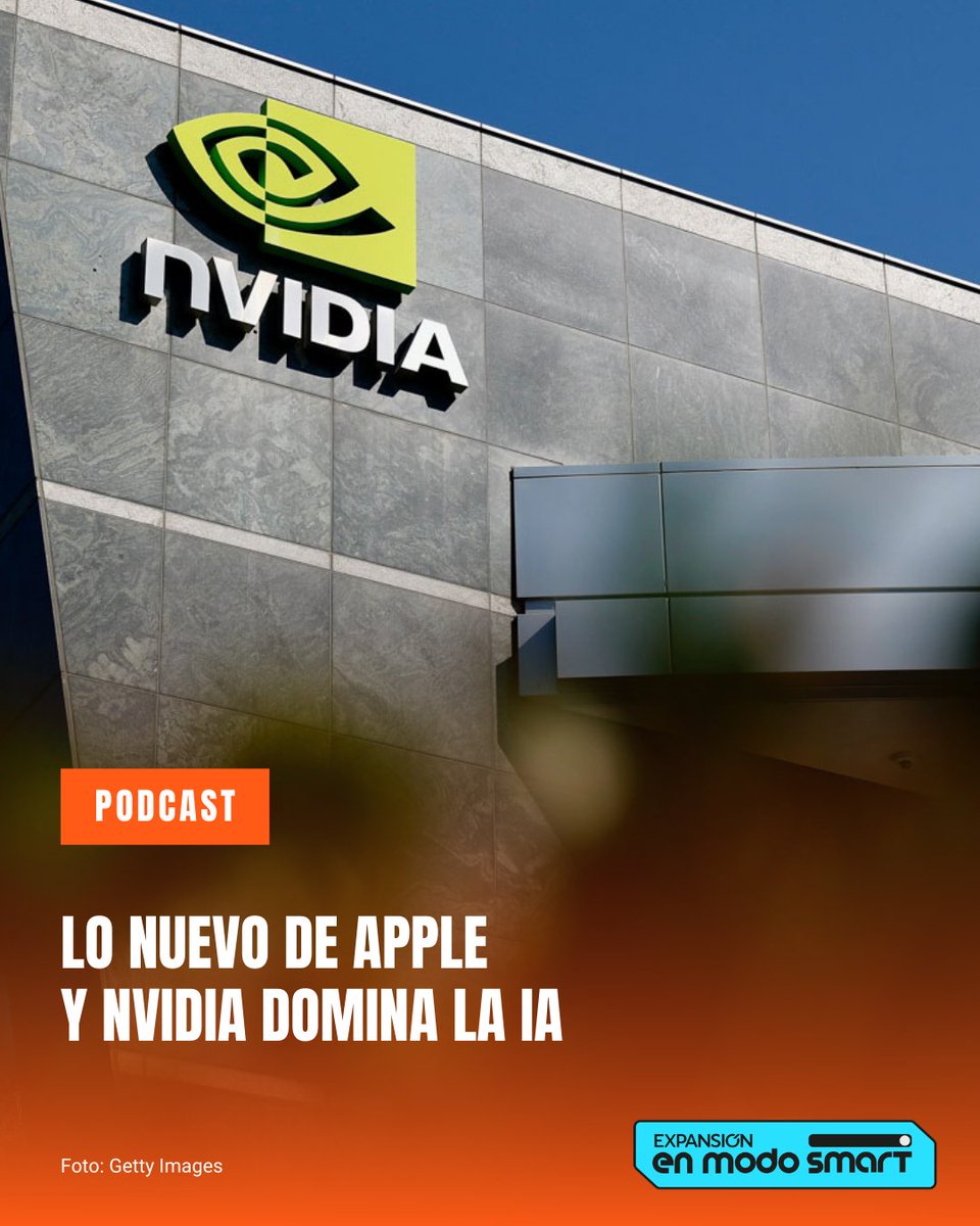 ExpansionMx's tweet photo. Esta semana en #EnModoSmart:

📱 Apple presentó el iPhone 17e y la MacBook NEO, sus dispositivos más baratos para atraer nuevos usuarios a su ecosistema.

🤖 Y en inteligencia artificial, Nvidia mantiene una ventaja de 14 años frente a sus competidores.

Escúchanos en todas las plataformas de audio y en YouTube. 

🔊: https://t.co/ICAF3QmUmr
🔊: https://t.co/QyAIcKhZQV