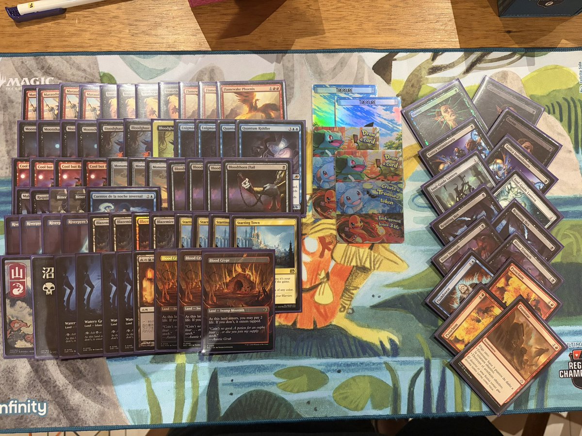 He aquí la maravilla que me ha llevado al RC de mañana en Turín! Mañana más Mtg! 💪💪💪