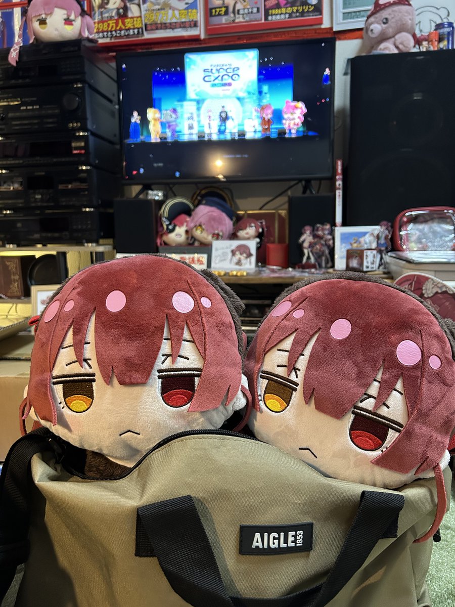 hololivefesEXPO26_Day2 リュックマリン出撃準備完了！🏴‍☠️