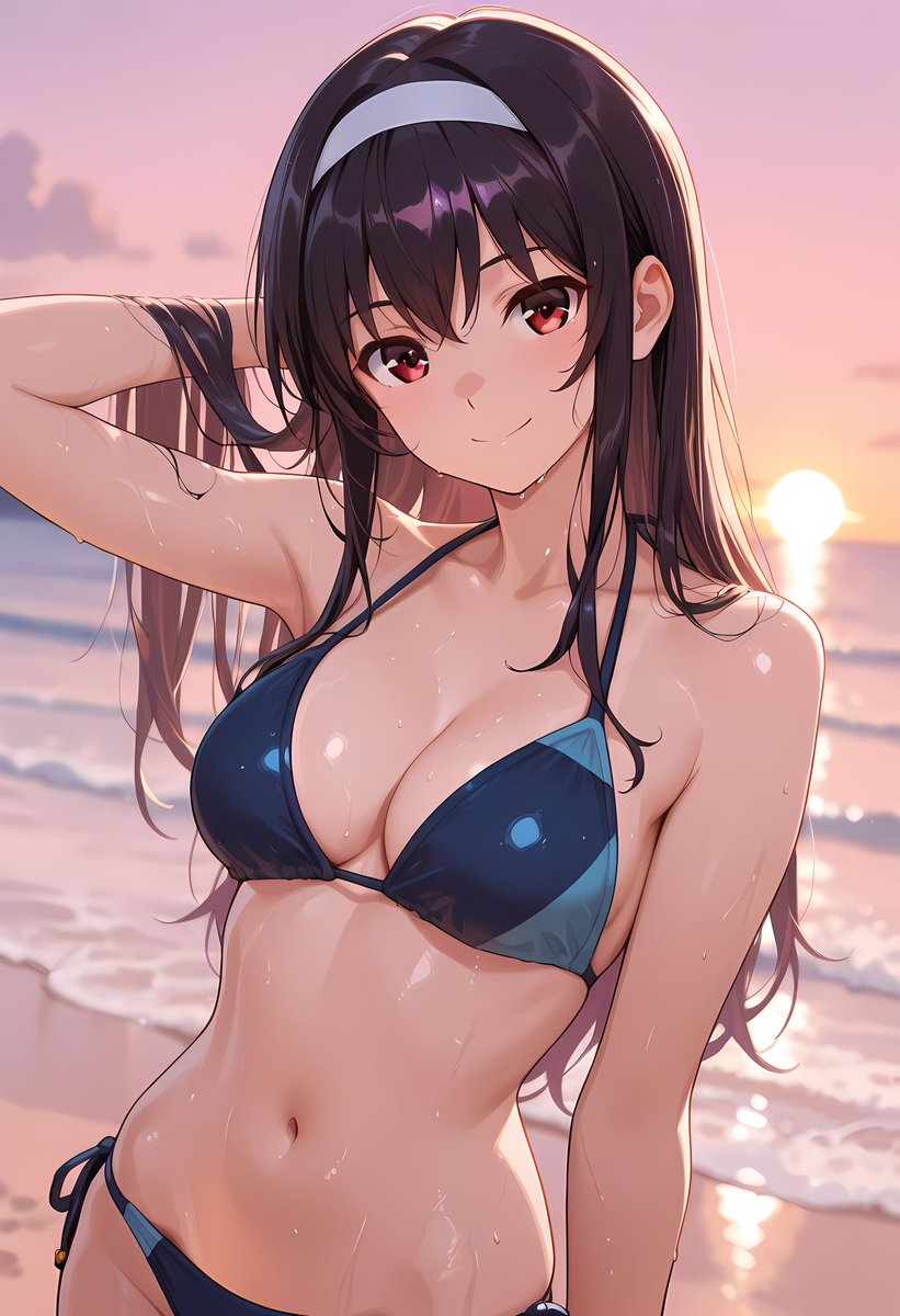 Mayui_2525's tweet photo. 霞ヶ丘詩羽　SFW

#冴えカノ https://t.co/GwotjsI7Oe