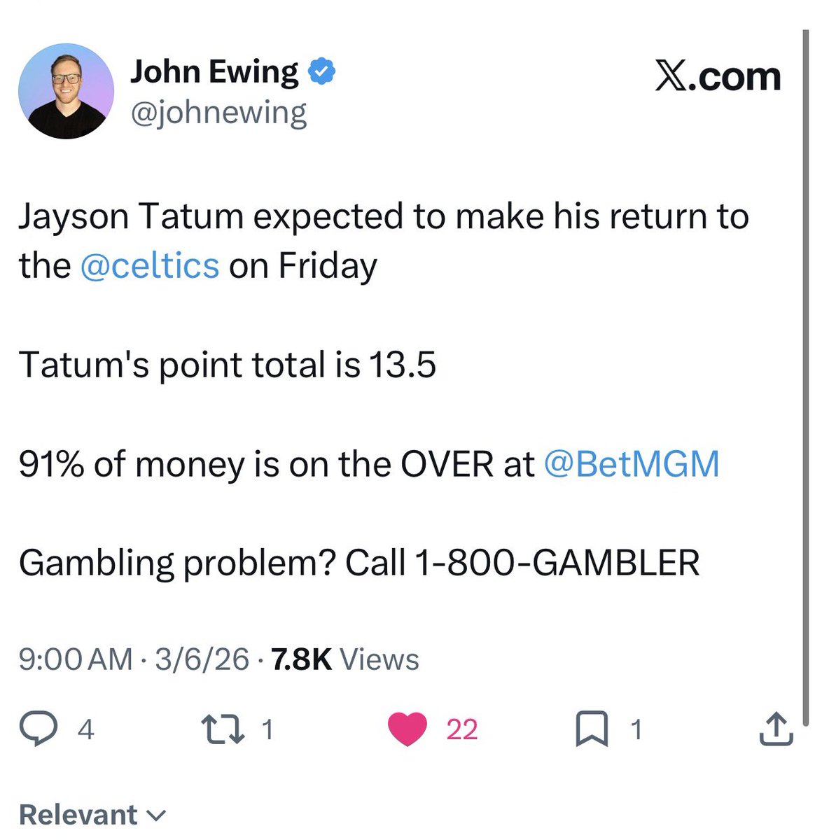John Booth tweet media