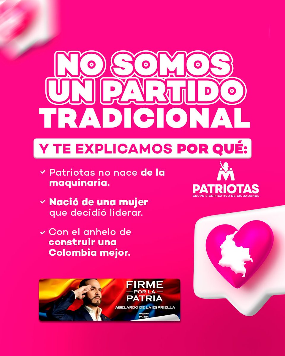 alejocru_'s tweet photo. Defender la democracia no es una opción, es un deber de todos los ciudadanos que aman esta nación. #FirmesConPatriotas https://t.co/LeIKwkZLIo