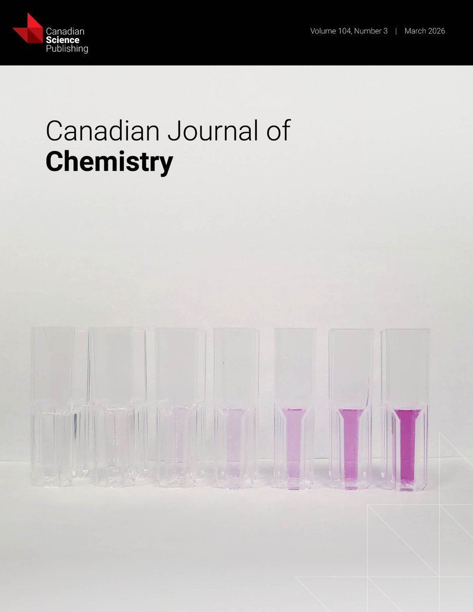 Canadian Journal of Chemistry tweet media
