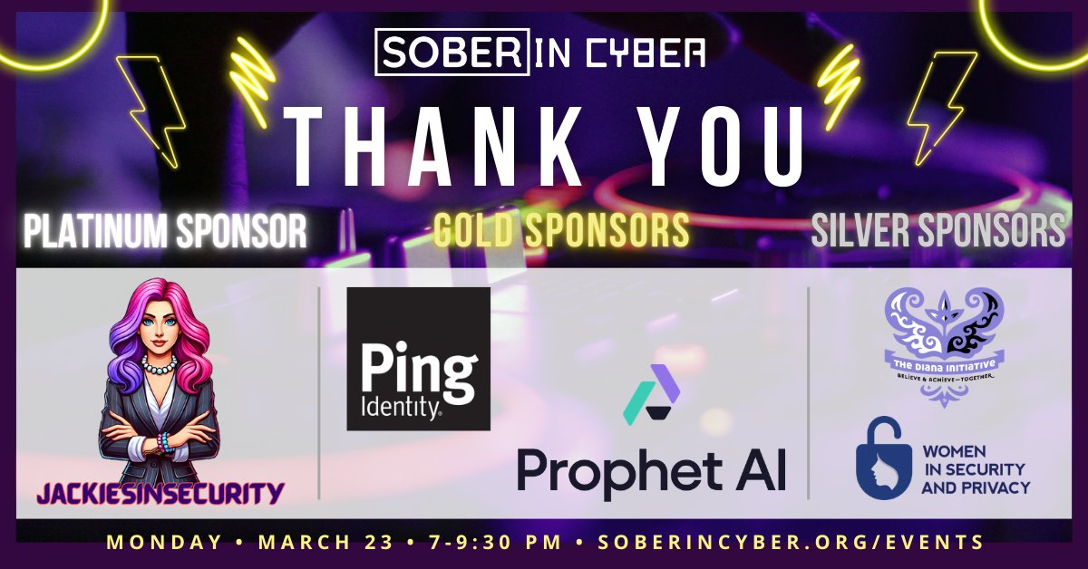 Sober in Cyber tweet media