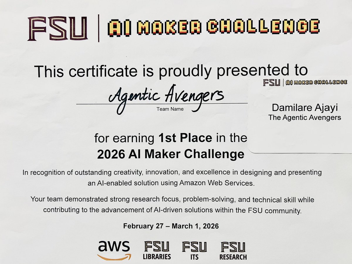 ISLT @ FSU tweet media