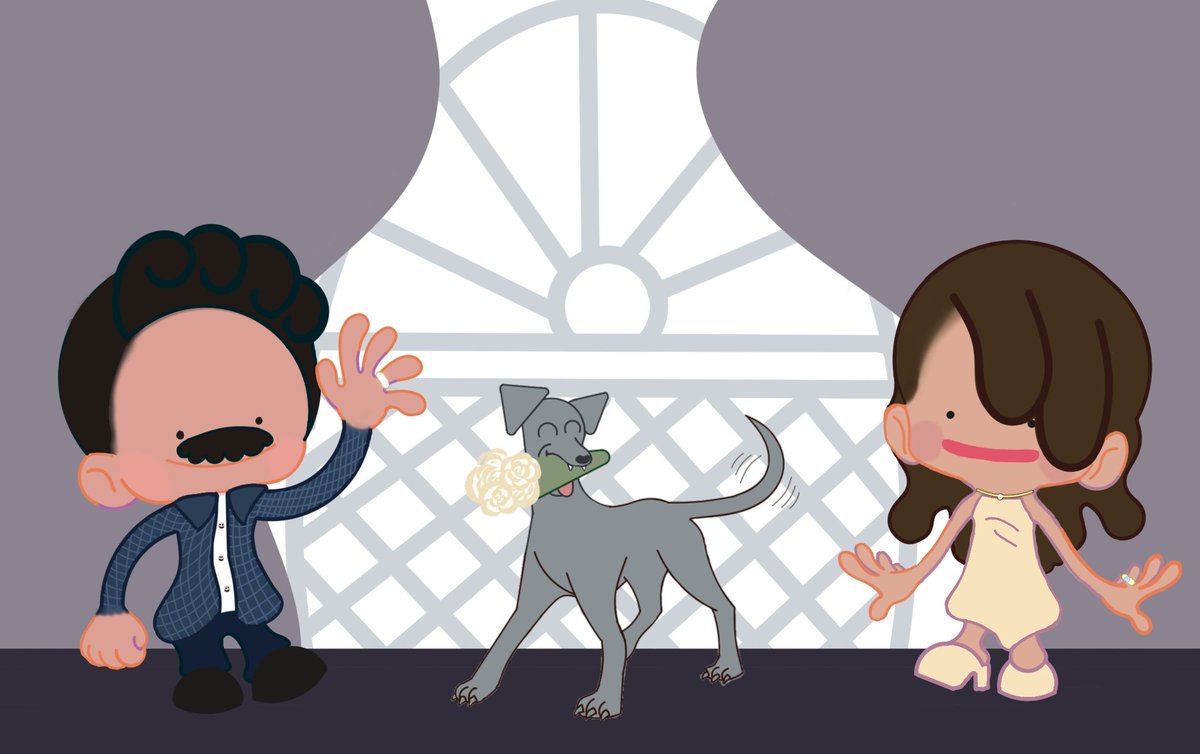 RavenBird_19's tweet photo. My second attempt at turning YouTubers into Pokopia characters after finishing @RaidAway yesterday. I made this based on @Vinny &amp; @cozykdawg wedding photos that they shared with us and of course had to include Eri. #original151 #kdawg #Eri #Pokopia https://t.co/AhS6L0rkFk