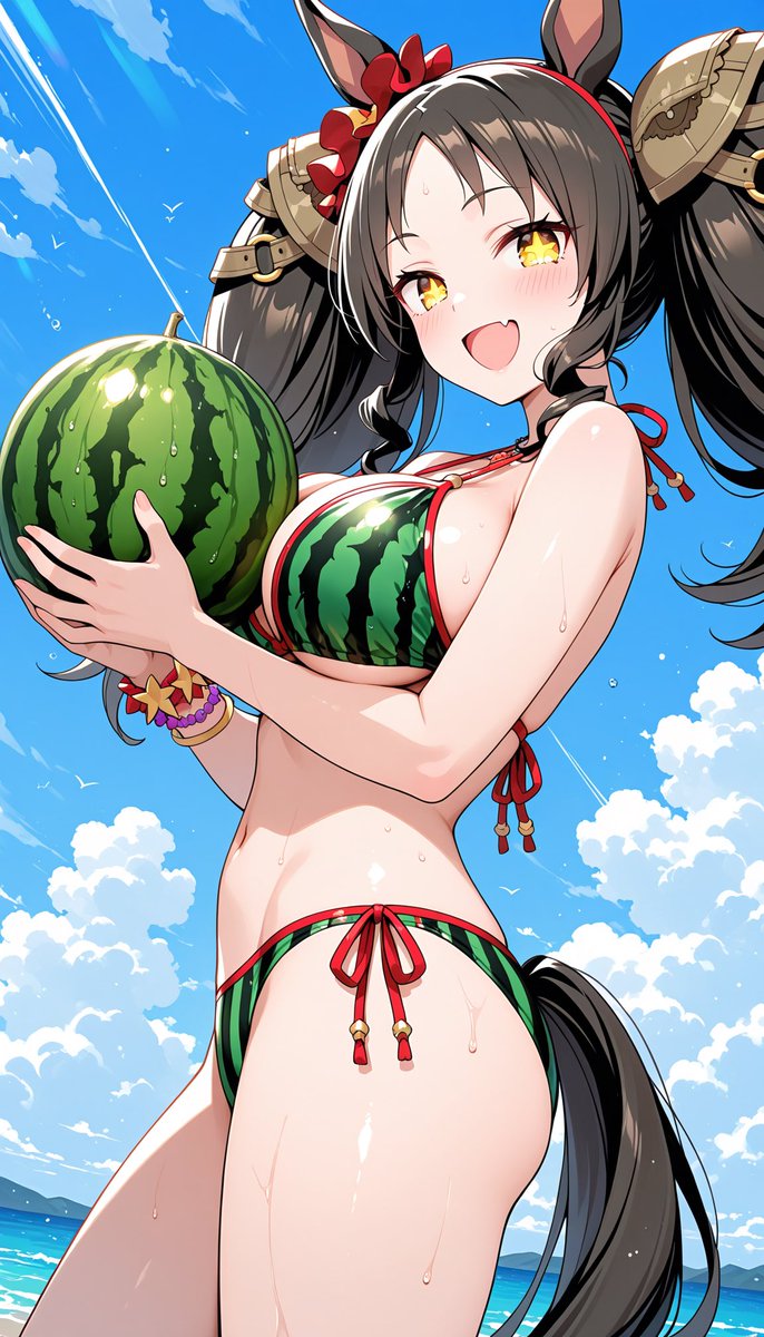 pei0607_'s tweet photo. フルーツとウマ娘🍉
マーベラスサンデー | Marvelous Sunday https://t.co/VSSivjlOT5
