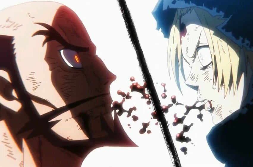 OmarTP16's tweet photo. After so many years one of the best fights of recent years was finally animated, Fire Force with Arthur vs Dragon made one of the best chapters of the year simply incredible
"I'll leave the rest to you...... Hero!" #fireforce #炎炎ノ消防隊 https://t.co/X9jtEJ9OqQ