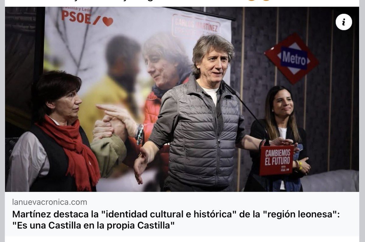 LenadorVidanes's tweet photo. El @PSOE @PSLPSOE con @cmmsoria se ha propuesto romper el suelo de la expectativa de voto y sin duda lo van a conseguir y la pánfila de @nuri_rubio riéndole todas las bobadas también ayuda #cylesmentira #Somosla18 #LEXITYA #AutonomiaLeonesaYa #PaisLliones #ZaSaLe #leonesp https://t.co/0hDgBtiQa7