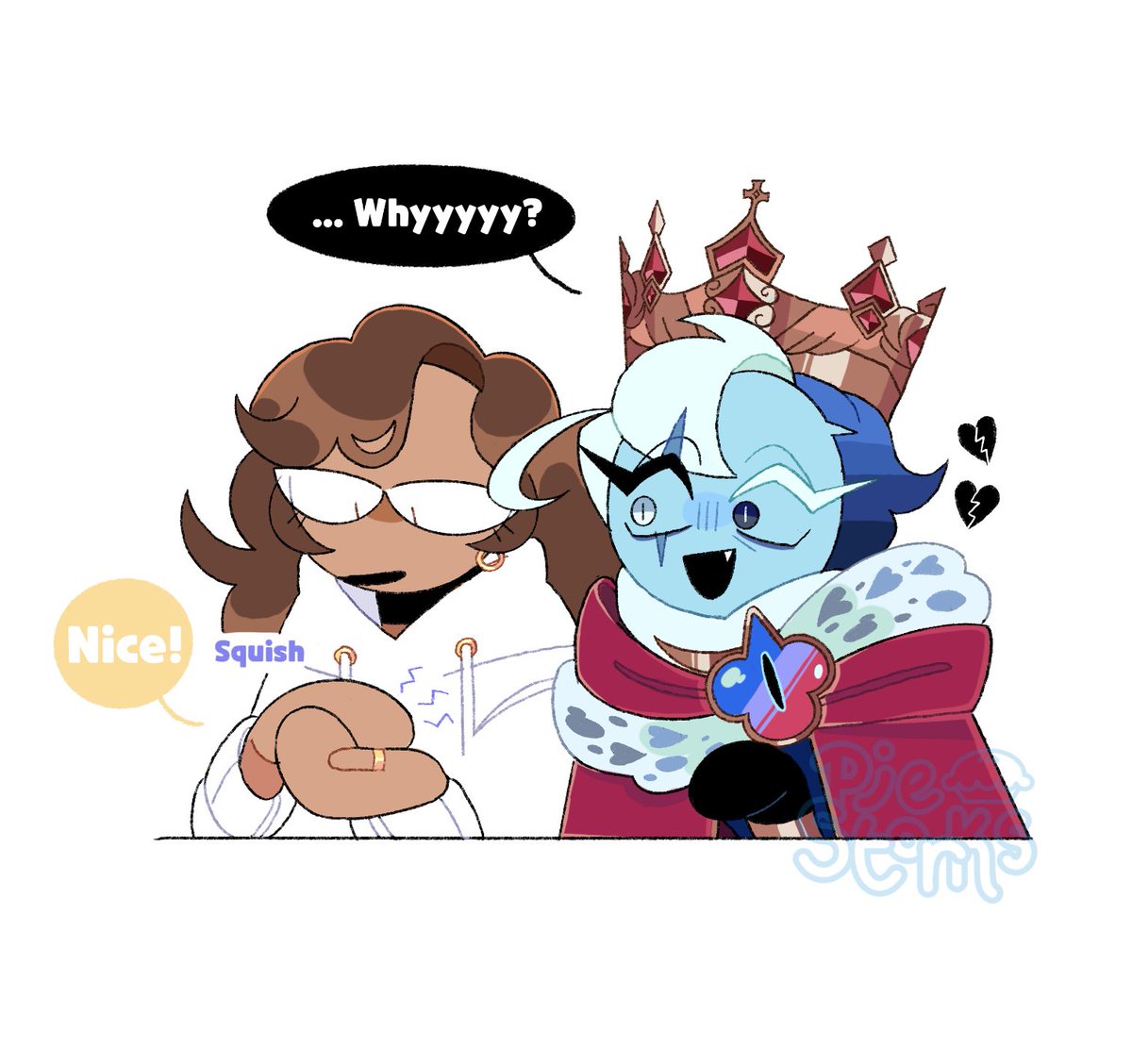 BUG (I told y’all) sorry <a href="/Sanydraws_Art/">Sany</a> 
#shadowmilkcookie