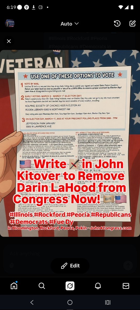 🇺🇸 John Kitover Chicago Mayor 2027 tweet media