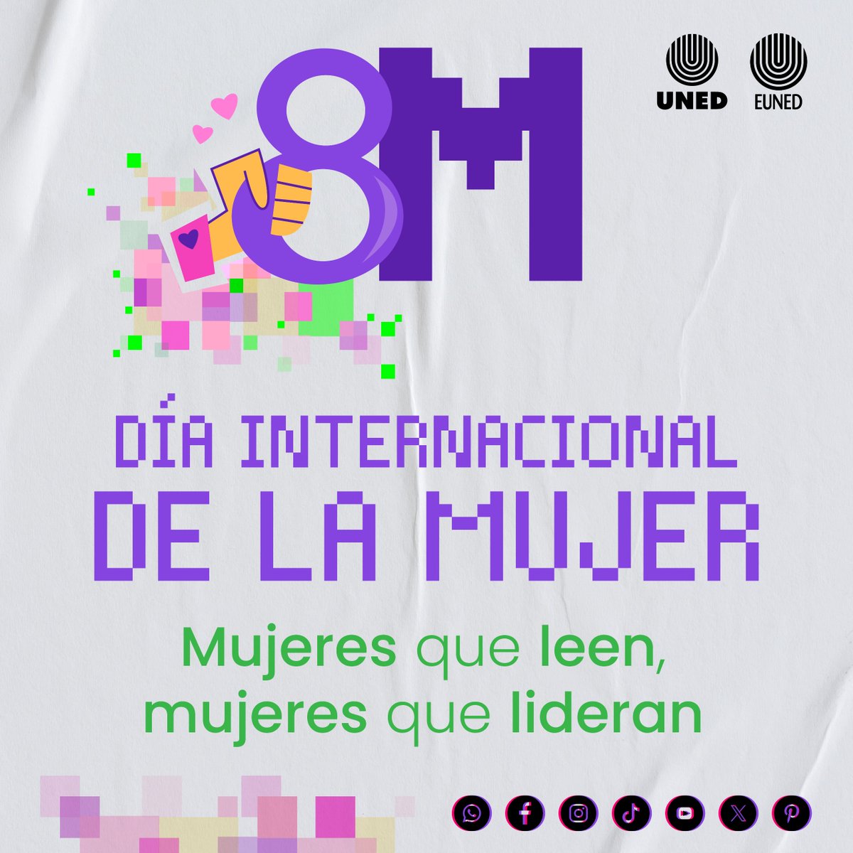 📚✨ Entre páginas nacen ideas, voces y liderazgos.
Cada #mujer que abre un libro abre también posibilidades: se forma, cuestiona, crea y transforma.

Porque una mujer que lee:
✨ Se posiciona
✨ Se fortalece
✨ Y lidera su propio camino

#DiaInternacionalDeLaMujer #8M