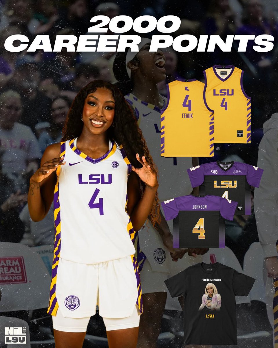 LSU NIL Store tweet media