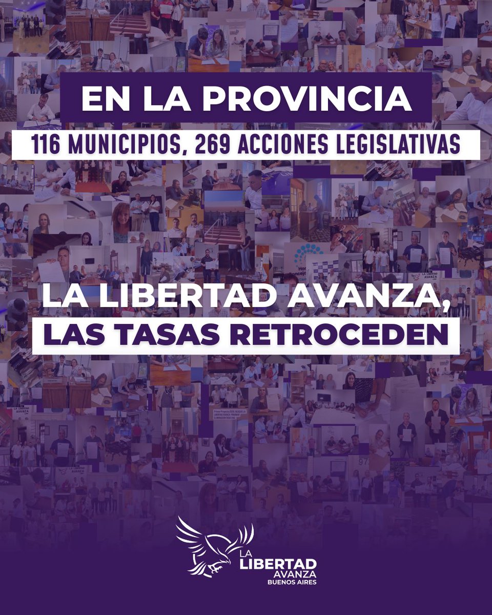 La Libertad Avanza - PBA tweet media