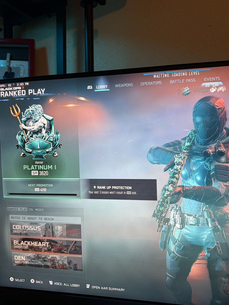 SaNe_Acee's tweet photo. Finally hit PLAT in solo queue! 🏆
The grind in Black Ops 7 Ranked is paying off. Appreciate everyone supporting the journey—more wins coming soon! 🔥
@SaNe_ClanGGs @SoarDogg
#BlackOps7 #CODRanked #Platinum #SoloQueue #COD https://t.co/0ilHG8zxaT