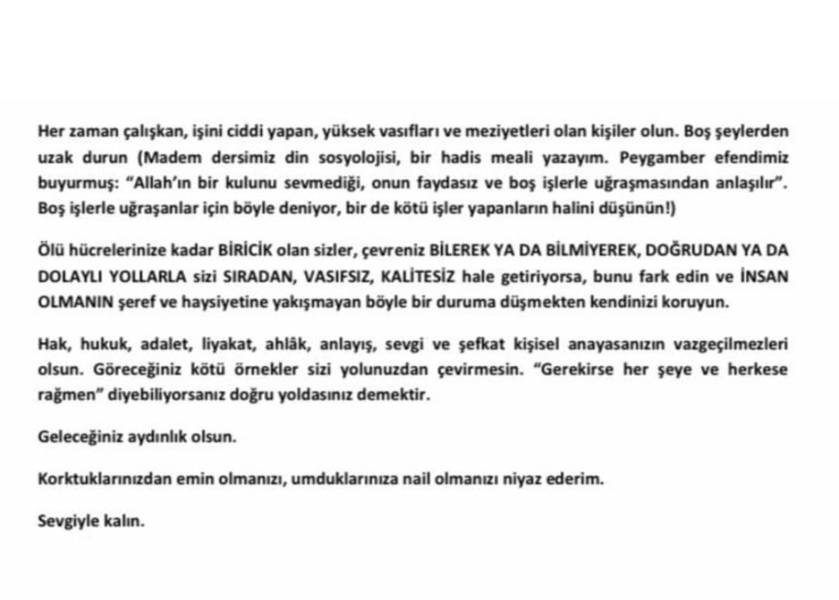 Sümeyye Demircioğlu Soysal tweet media