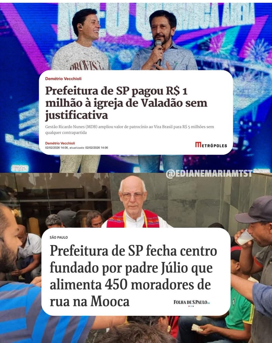 Antonio Cappellari LULA É O CARA tweet media