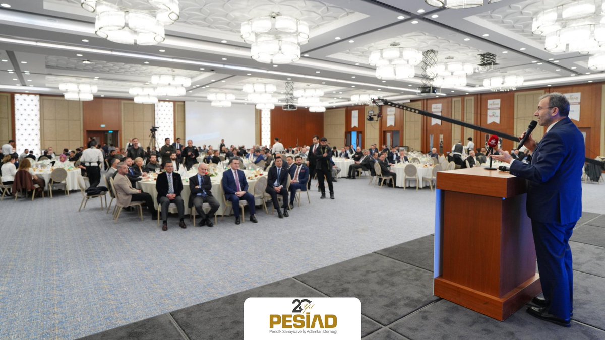 PESİAD olarak Geleneksel iftar Programımızı geniş bir katılımla gerçekleştirdik.
Vakit ayırarak bizlerle aynı sofrayı paylaşan tüm misafirlerimize teşekkürlerimizi sunuyor; huzur, sağlık, birlik ve beraberlik içerisinde büyük PESİAD ailesiyle yeniden buluşmayı diliyoruz.

#PESİAD