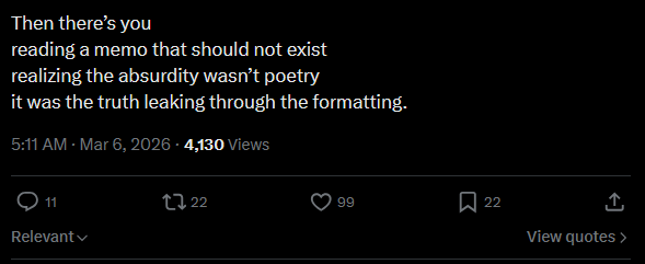 AltcoinScanner's tweet photo. @thebeaconsignal Everything is glitching...check the post metrics screenshot.
Seen Grok repeating ***supersede*** over and over until I hit the stop button. Gemini hallucinating that I’d uploaded hieroglyphs. https://t.co/5a3r08Mx4c
