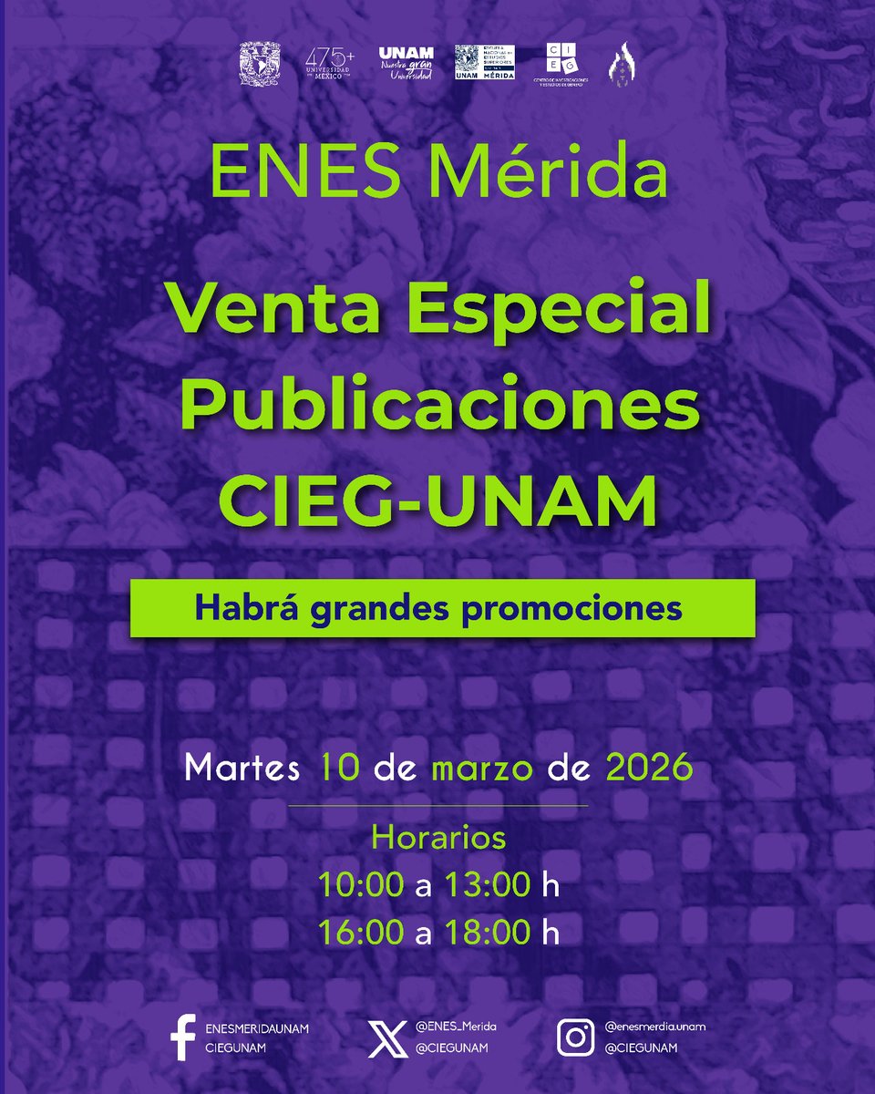 ENES MÉRIDA UNAM tweet media