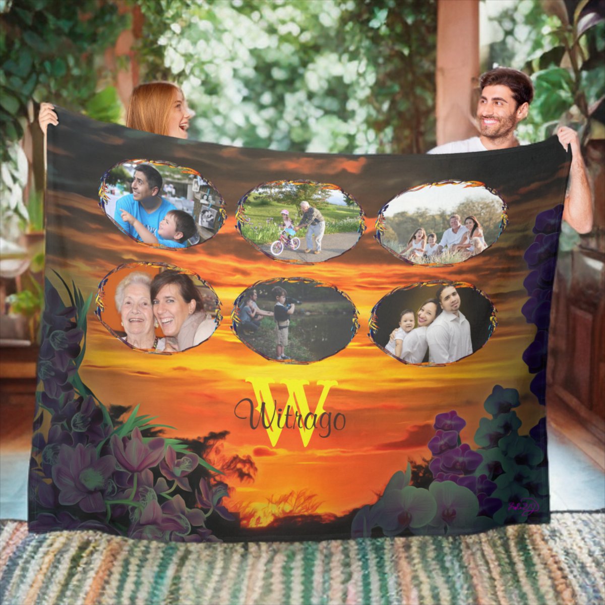 LolaVJ1's tweet image. Family Sunset 2584 Fleece Blanket zazzle.com/family_sunset_… via @zazzle 

You save 15%
#zazzlemade #zazzle
