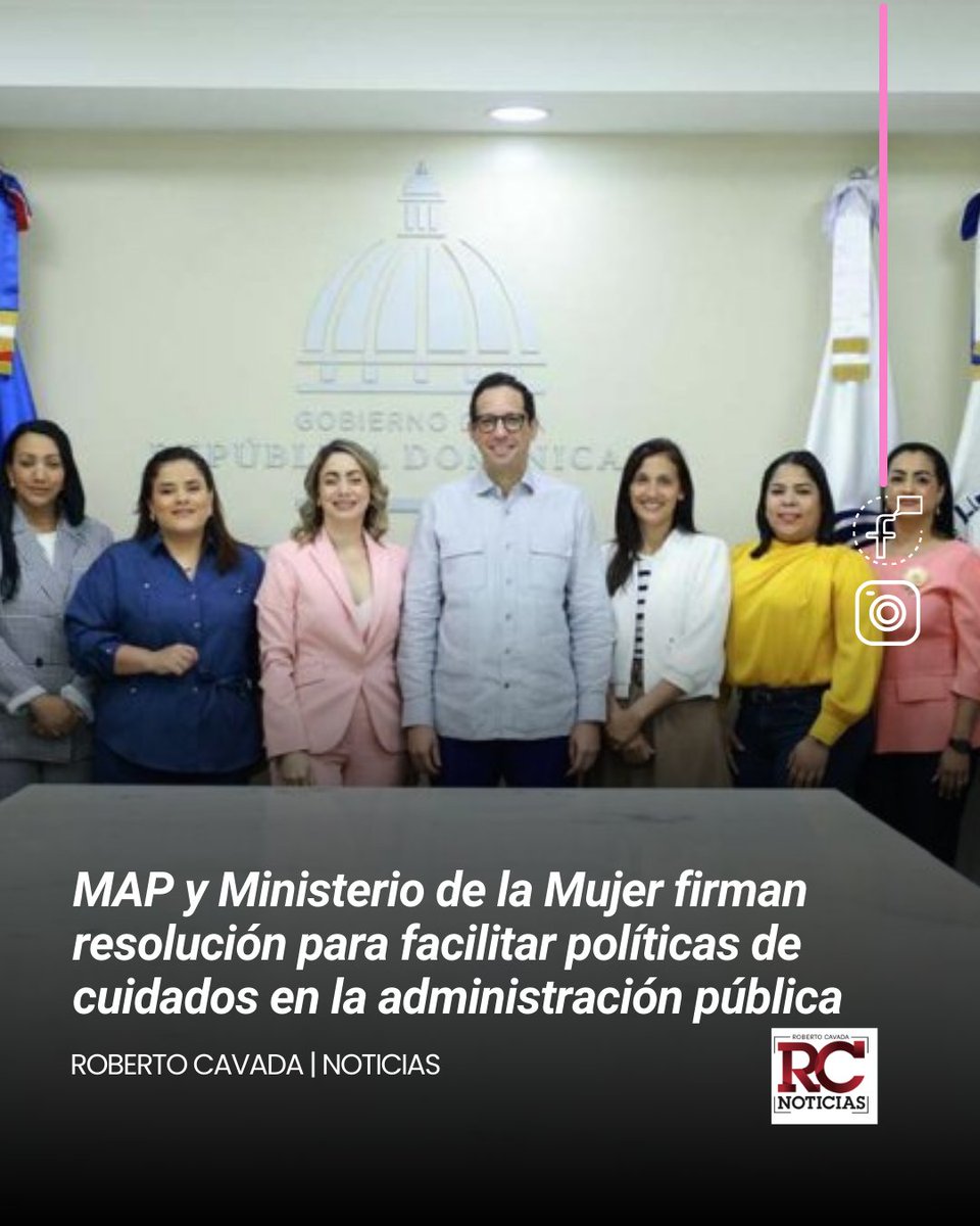 rcavada's tweet image. MAP y Ministerio de la Mujer firman resolución para facilitar políticas de cuidados en la administración pública

robertocavada.com/nacionales/202…

#RobertoCavada #RCNoticias #MAP #MinisterioDeLaMujer