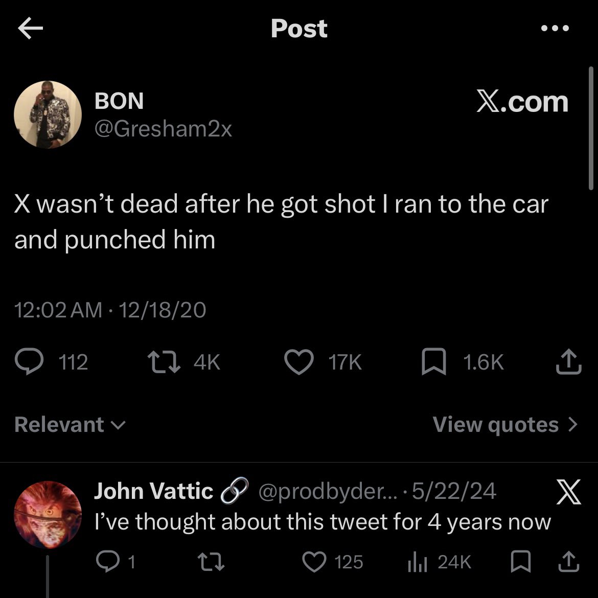 200 stab wounds fan page tweet media